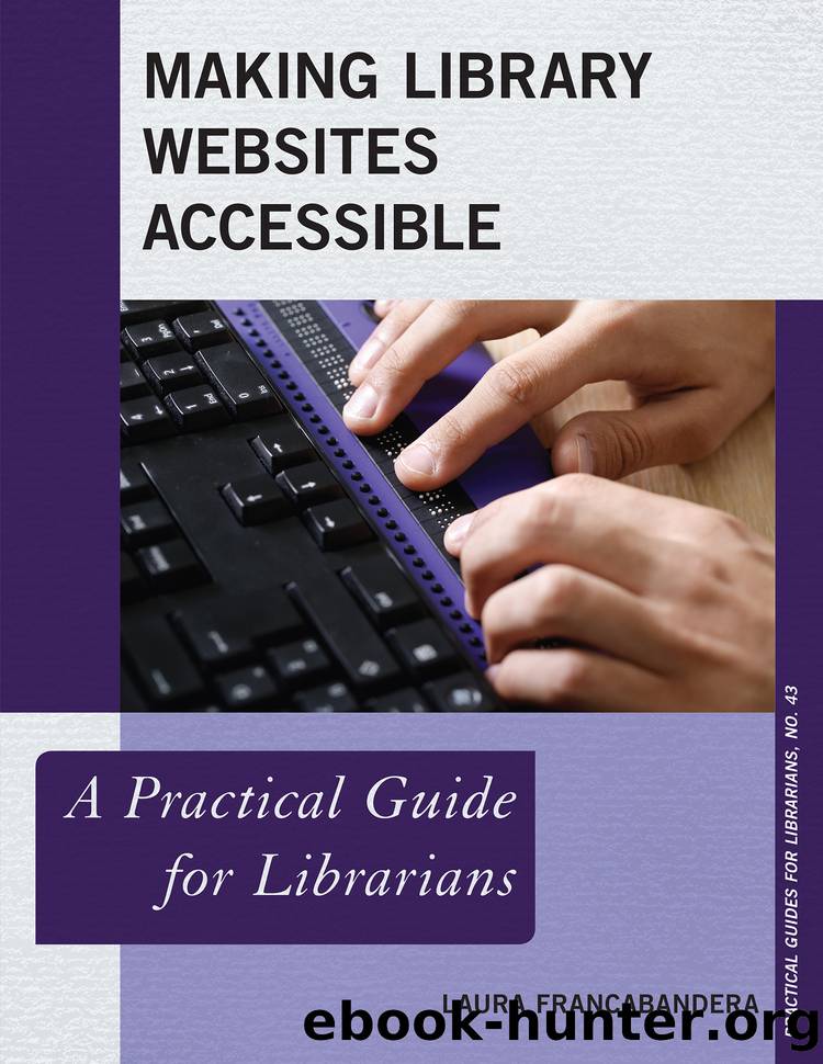 Making Library Websites Accessible by Laura Francabandera