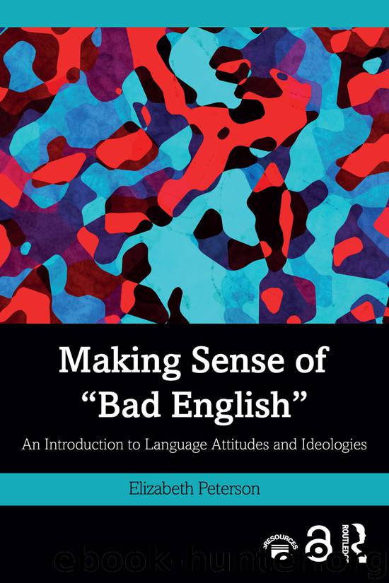 Making Sense of "Bad English by Elizabeth Peterson