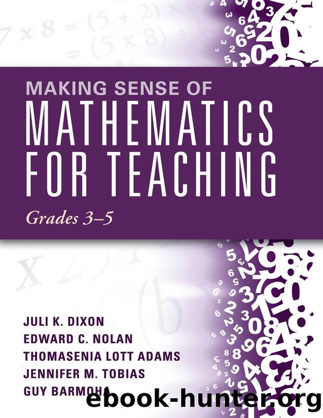 Making Sense of Mathematics for Teaching, Grades 3-5 by unknow