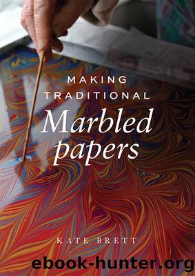 Making Traditional Marbled Papers by Kate Brett