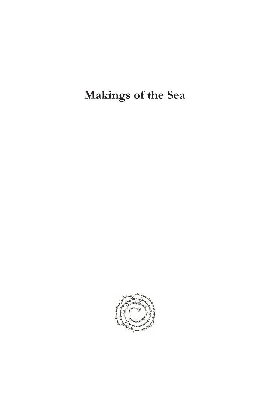 Makings of the Sea by John Baldacchino