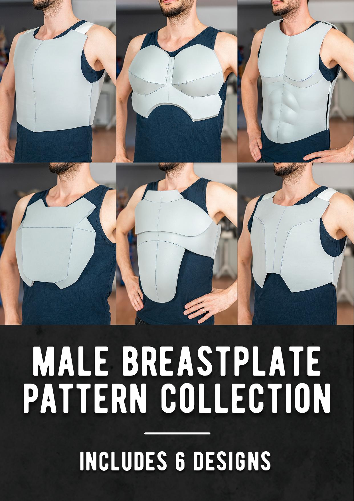 Male Breastplate Pattern Collection - by Kamui by A4