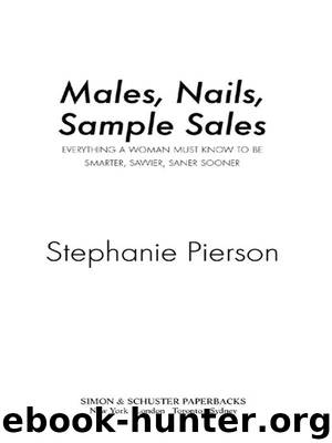 Males, Nails, Sample Sales by Stephanie Pierson