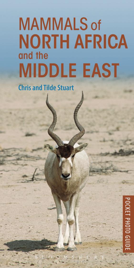 Mammals of North Africa and the Middle East by Chris Stuart Tilde Stuart