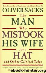 Man Who MIstook His Wife for a Hat by Oliver Sacks