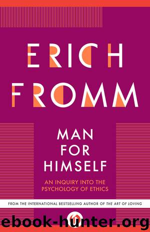 Man for Himself by Erich Fromm