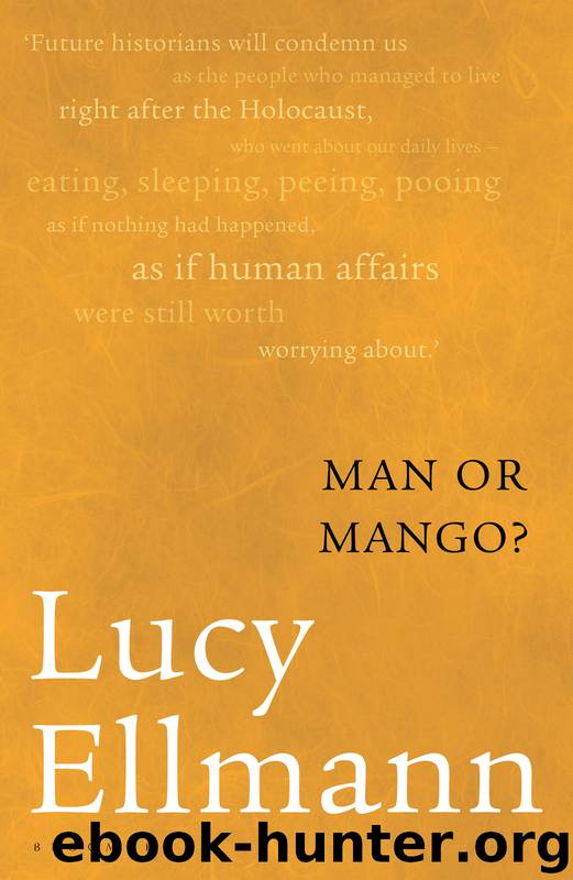 Man or Mango? by Lucy Ellmann