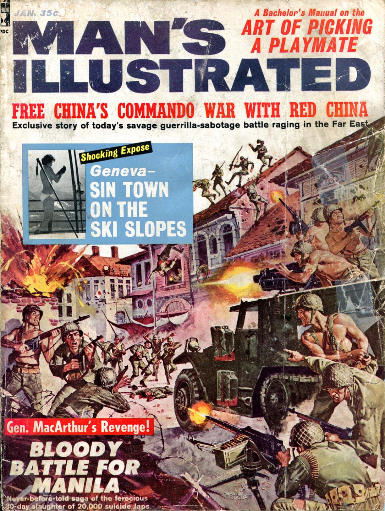 Man's Illustrated v08n08 (1964-01) by unknow