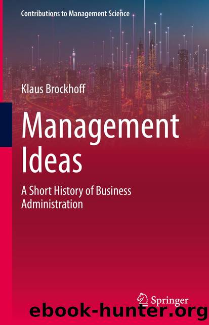Management Ideas by Klaus Brockhoff