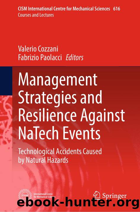 Management Strategies and Resilience Against NaTech Events by Valerio Cozzani · Fabrizio Paolacci