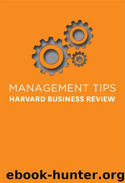Management Tips by Harvard Business Review