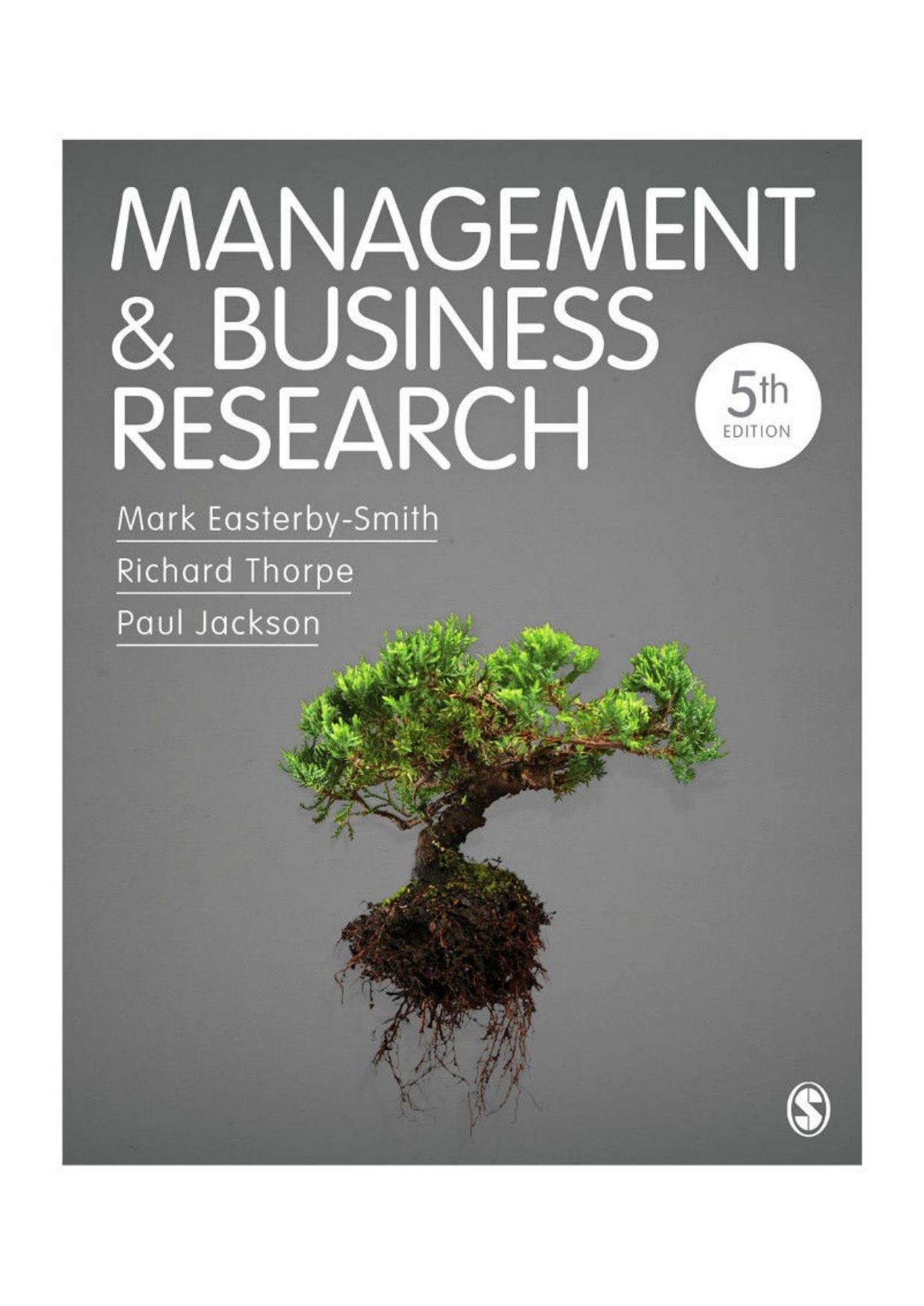 Management and Business Research by Mark Easterby-Smith Lena J. Jaspersen Richard Thorpe Danat Valizade