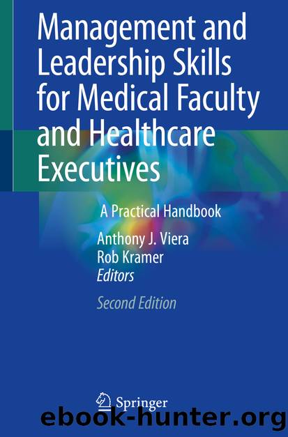 Management and Leadership Skills for Medical Faculty and Healthcare Executives by Unknown