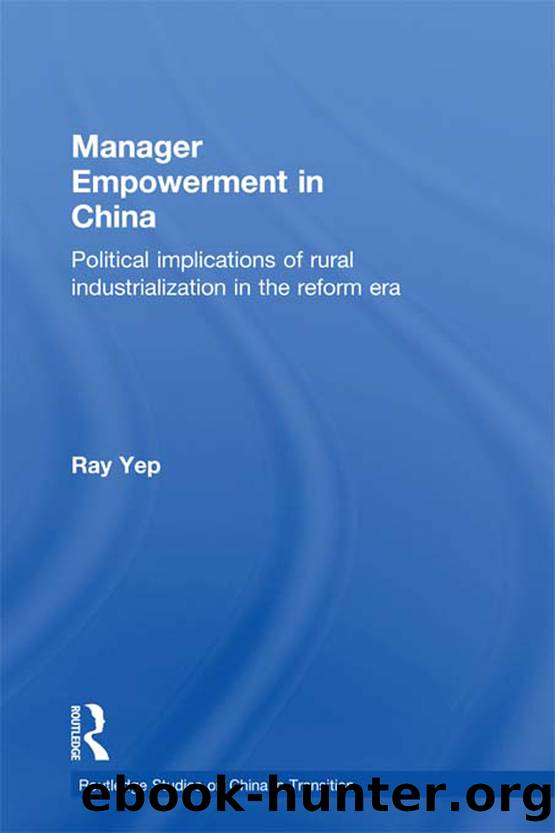 Manager Empowerment in China by Ray Yep