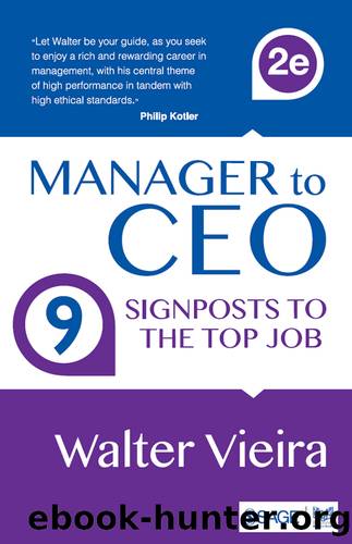 Manager to CEO by Vieira Walter;