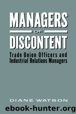 Managers of Discontent by Diane H. Watson