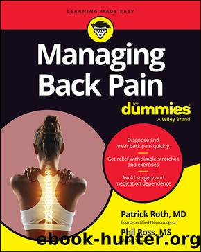 Managing Back Pain For Dummies by Pat Roth MD & Pat Roth M.D