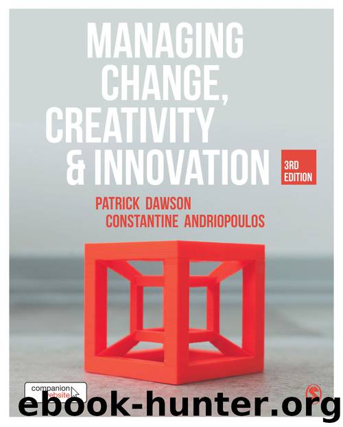Managing Change, Creativity and Innovation by Patrick Dawson & Costas Andriopoulos