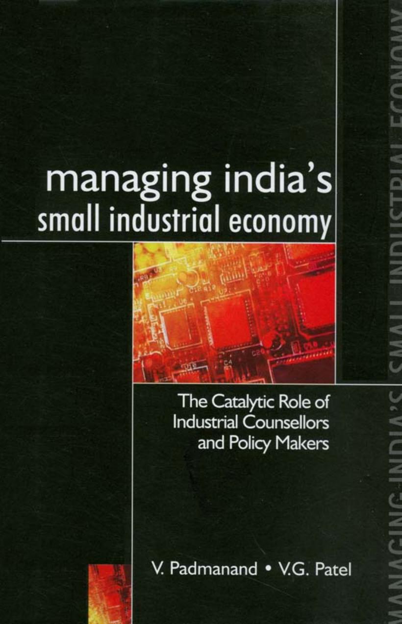Managing India's Small Industrial Economy: The Catalytic Role of Industrial Counsellors and Policy Makers (Response Books) by V .Padmanand V. G. Patel