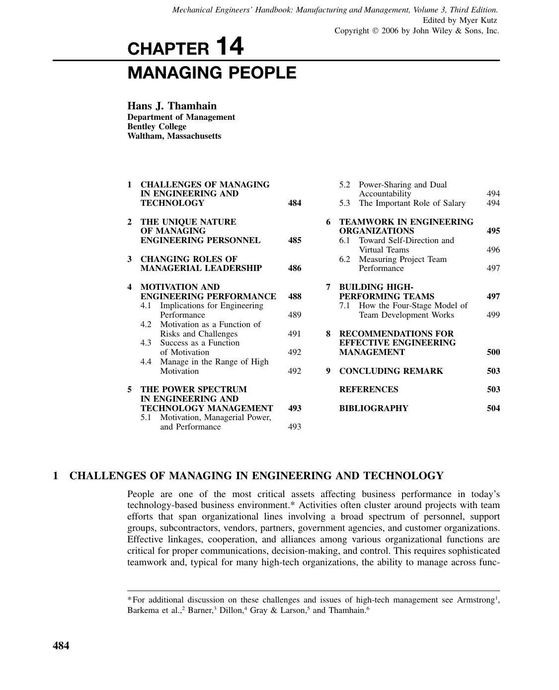 Managing People by penta
