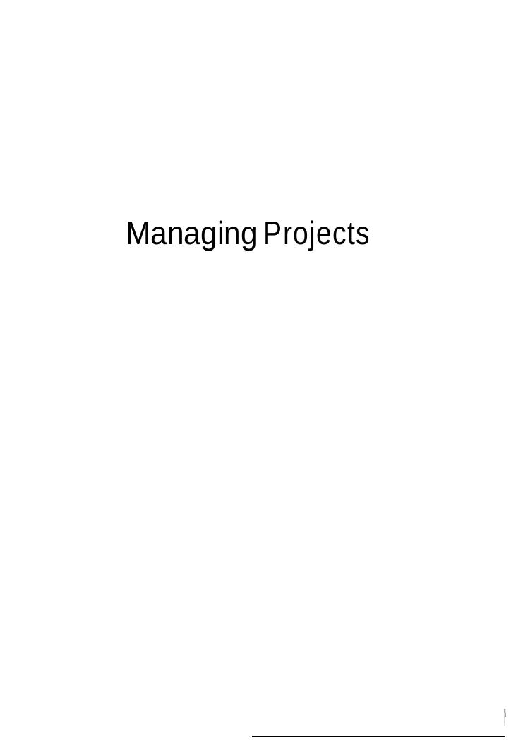 Managing Projects: Expert Solutions to Everyday Challenges (Pocket Mentor) by Harvard Business School Press