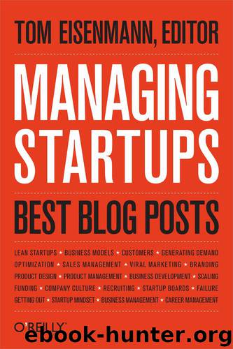 Managing Startups: Best Blog Posts by Thomas Eisenmann
