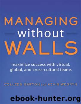 Managing Without Walls: Maximize Success With Virtual, Global, and Cross-Cultural Teams by Colleen Garton & Kevin Wegryn