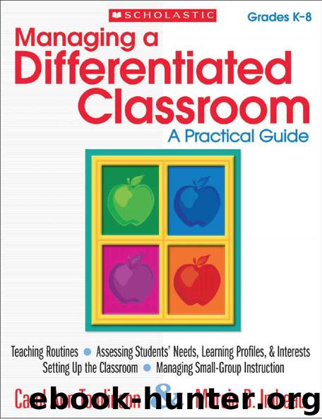 Managing a Differentiated Classroom: A Practical Guide by Imbeau Marcia B. & Tomlinson Carol Ann