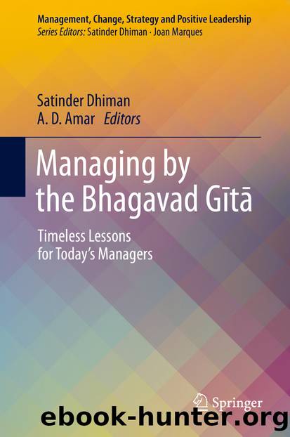 Managing by the Bhagavad Gītā by Unknown