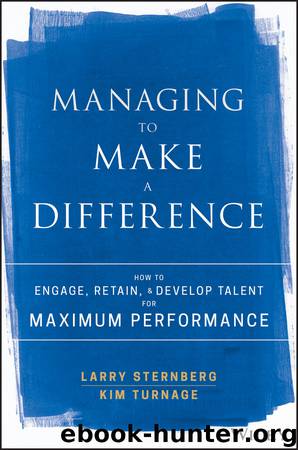 Managing to Make a Difference by Larry Sternberg