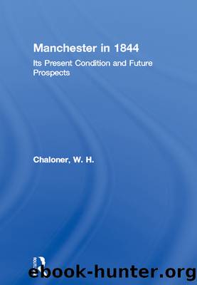 Manchester in 1844 by W. H. Chaloner
