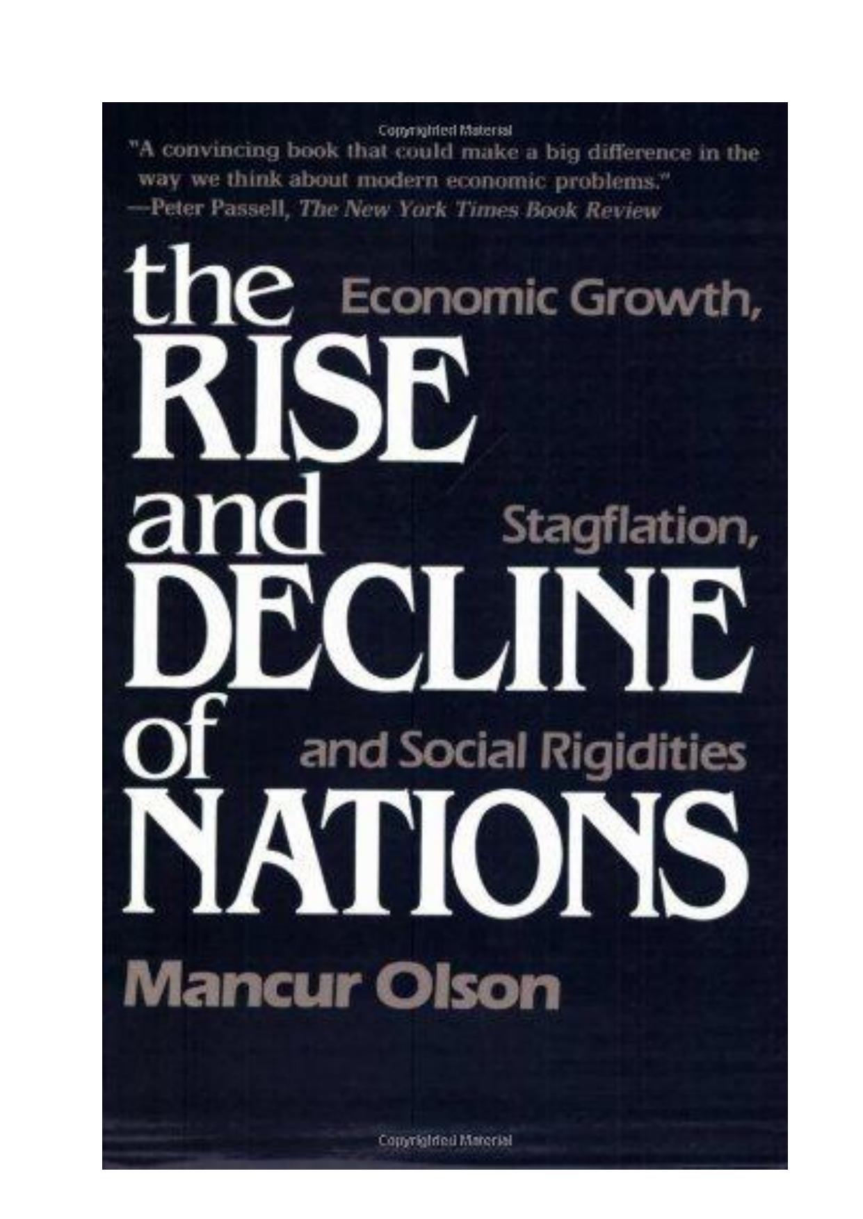 Mancur Olson-The Rise and Decline of Nations by Astaroth