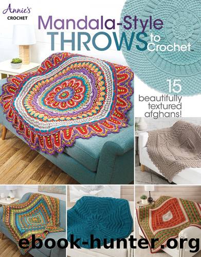 Mandala-Style Throws to Crochet by Multiple designers