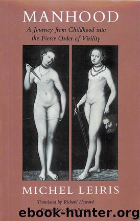 Manhood by Michel Leiris