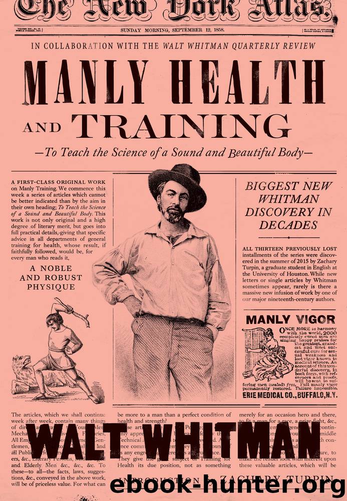 Manly Health and Training by Walt Whitman