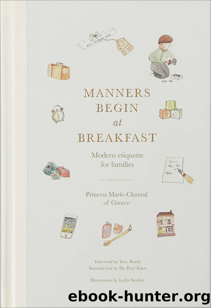 Manners Begin at Breakfast by Marie-Chantal of Greece