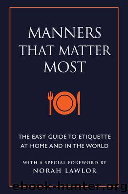 Manners That Matter Most by June Eding