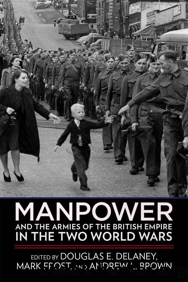 Manpower and the Armies of the British Empire in the Two World Wars by Douglas E. Delaney Mark Frost and Andrew L. Brown
