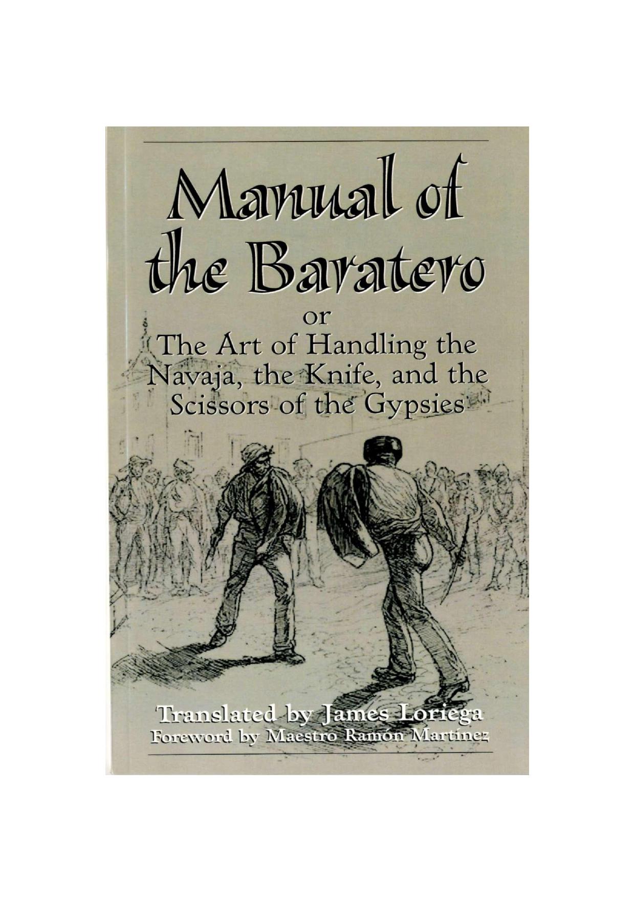 Manual Of The Baratero by Unknown