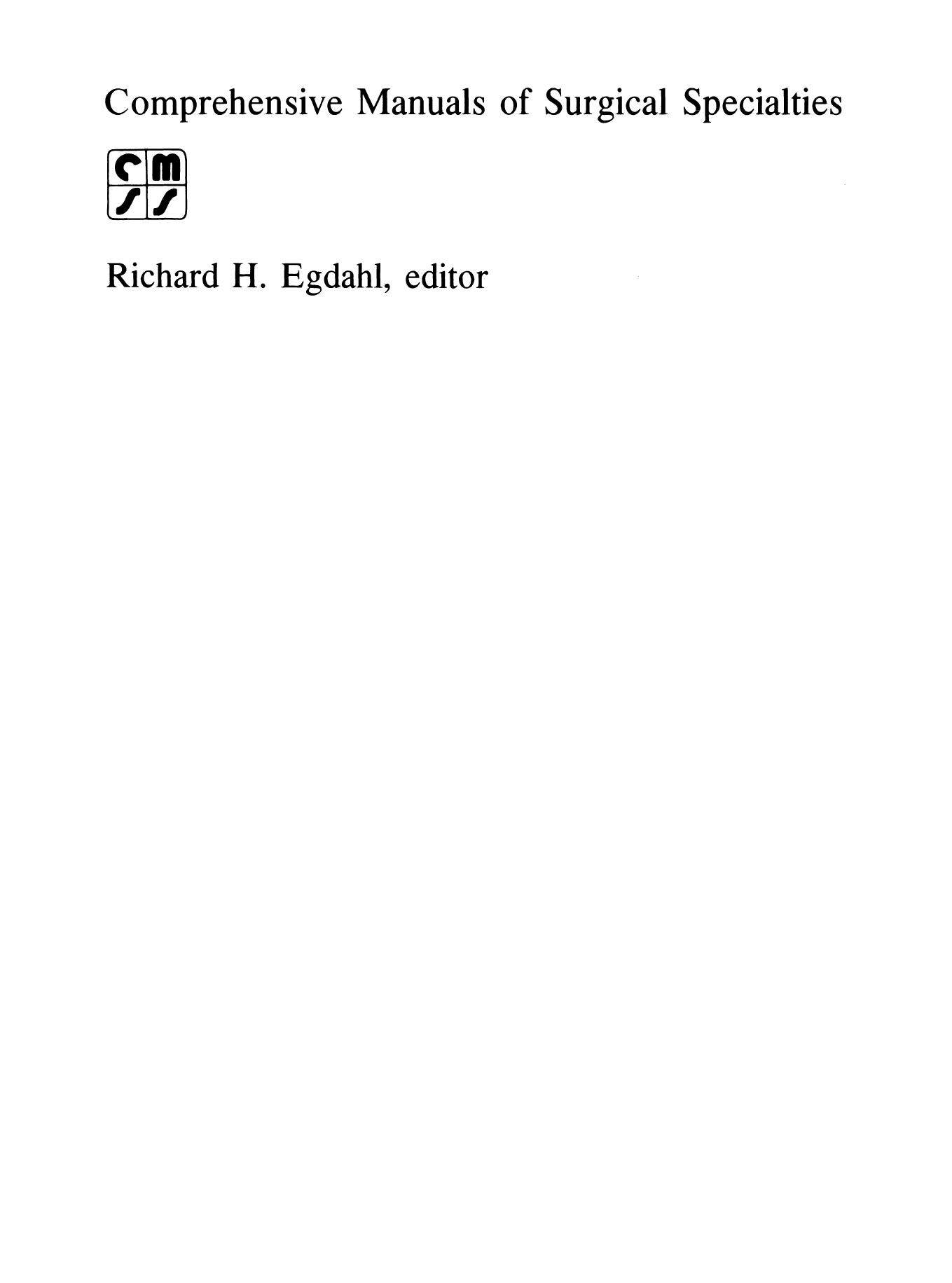 Manual of Aesthetic Surgery by Jack C. Fisher (auth.) Jack C. Fisher M.D. Jose Guerrerosantos M.D. Matthew Gleason M.D. (eds.)