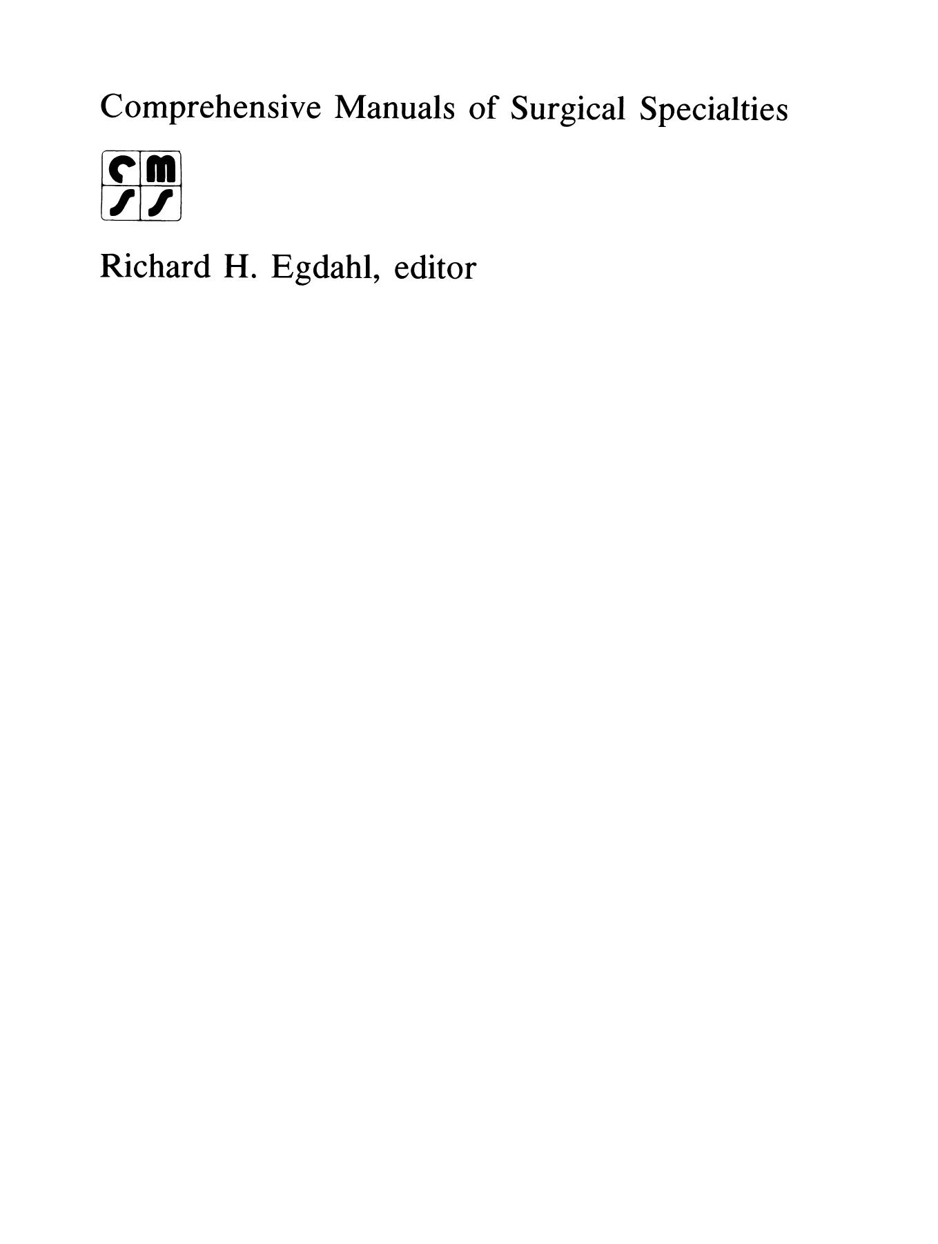 Manual of Ambulatory Surgery by unknow
