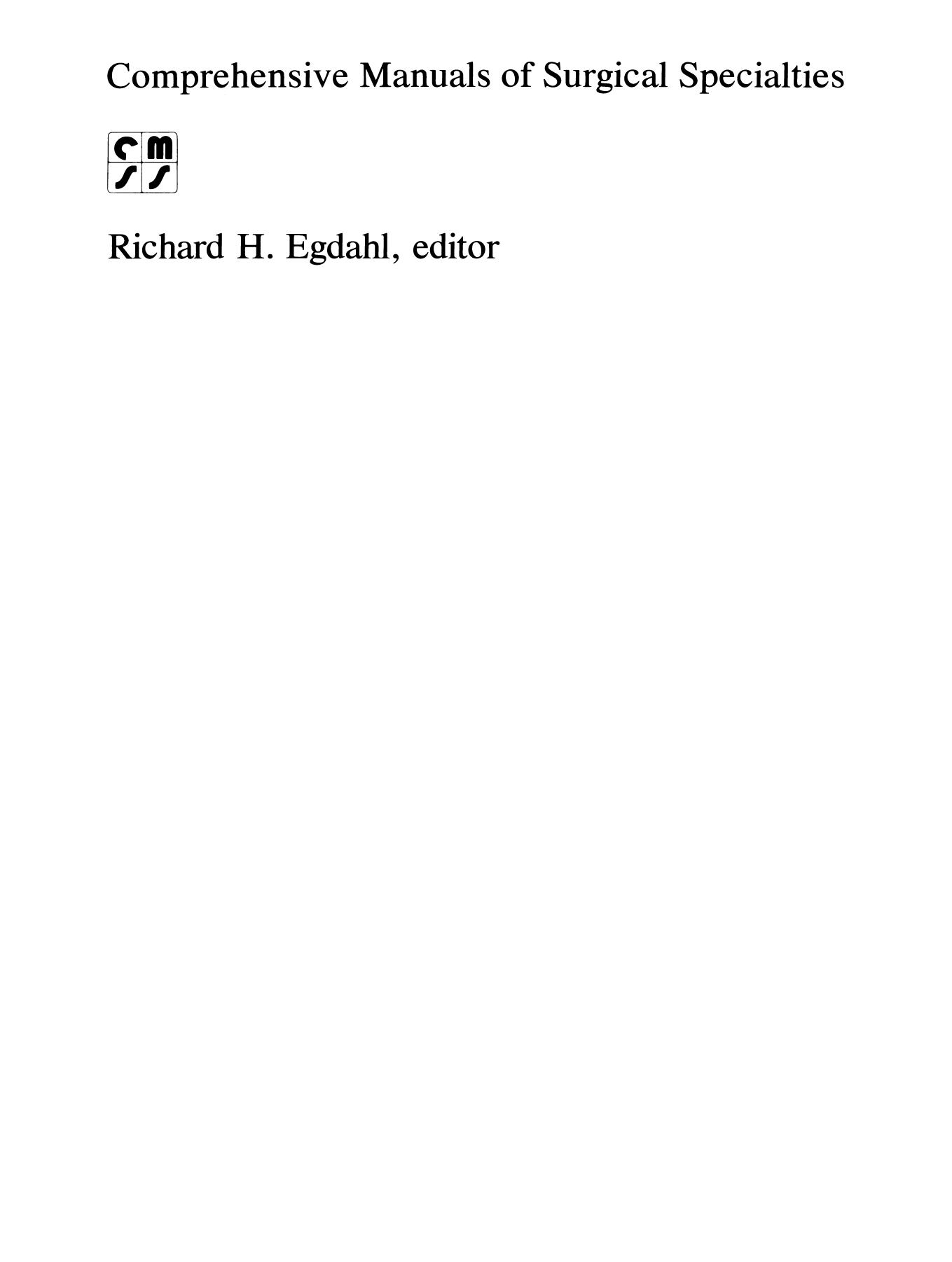 Manual of Lower Gastrointestinal Surgery by unknow