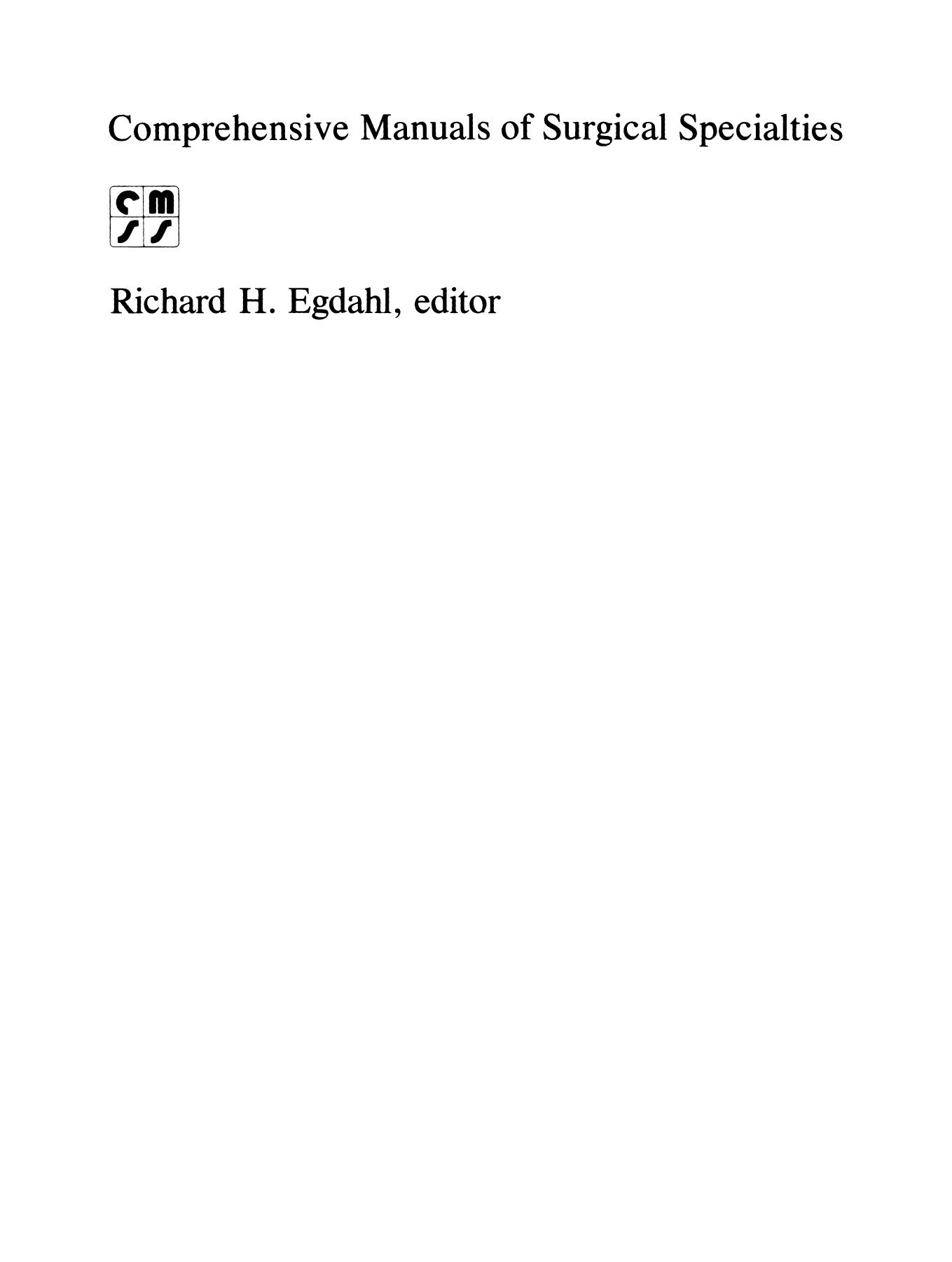 Manual of Surgery of the Gallbladder, Bile Ducts, and Exocrine Pancreas by Robert E. Hermann M.D. (auth.)