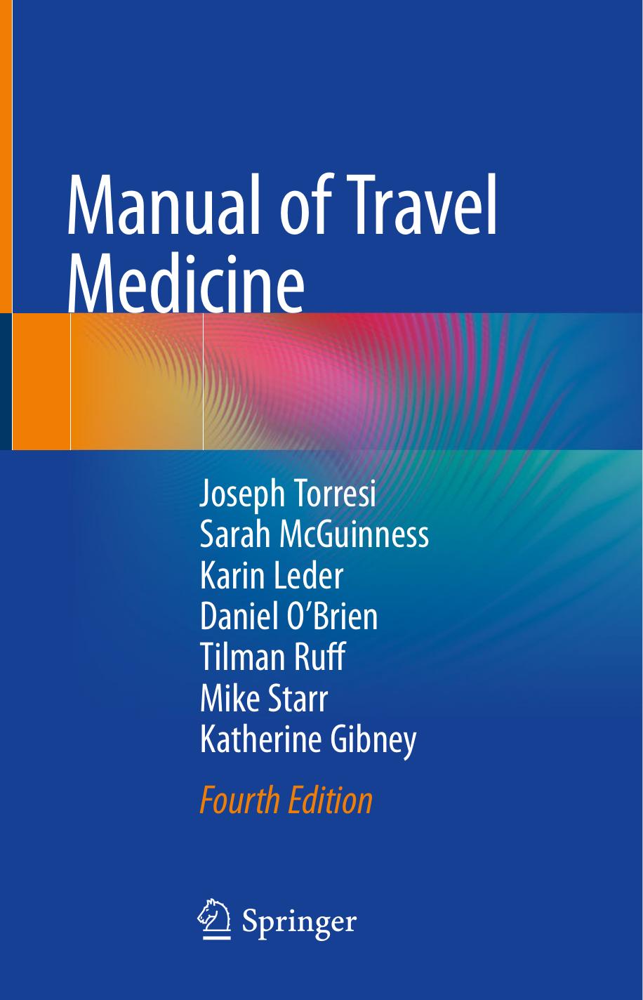 Manual of Travel Medicine by unknow