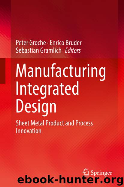 Manufacturing Integrated Design by Peter Groche Enrico Bruder & Sebastian Gramlich