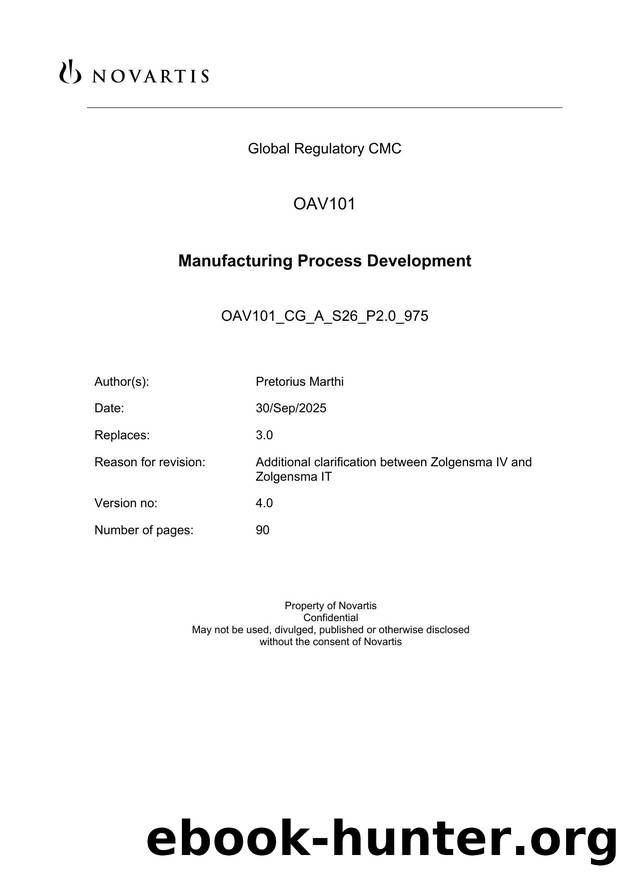 Manufacturing Process Development by Achanta L