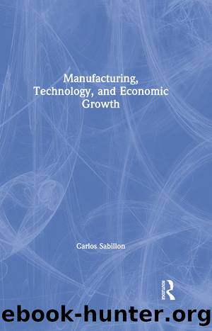 Manufacturing, Technology, and Economic Growth by Carlos Sabillon