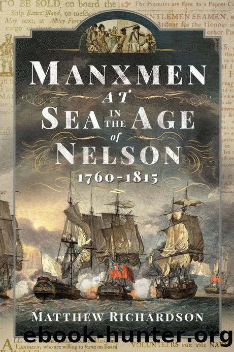 Manxmen at Sea in the Age of Nelson, 1760-1815 by Matthew Richardson