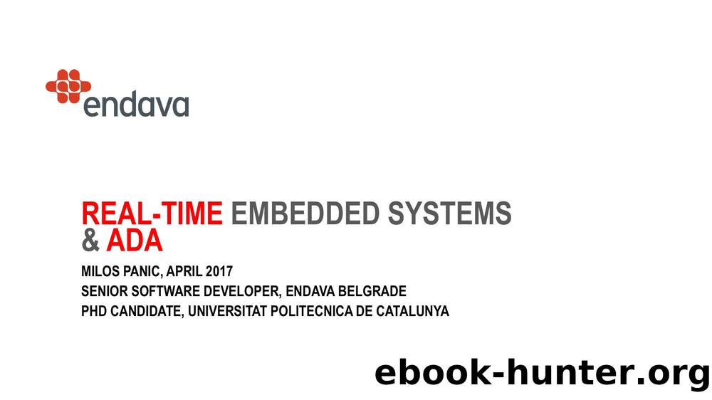 Many-core Architectures for Critical Real-Time Embedded Systems by Milos Panic