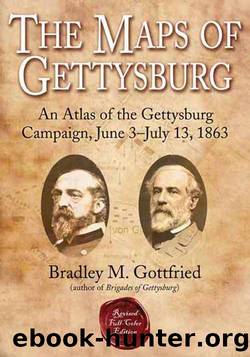 Maps of Gettysburg by Bradley Gottfried